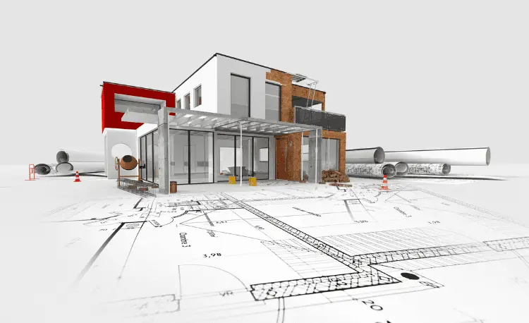 plan 3d maison