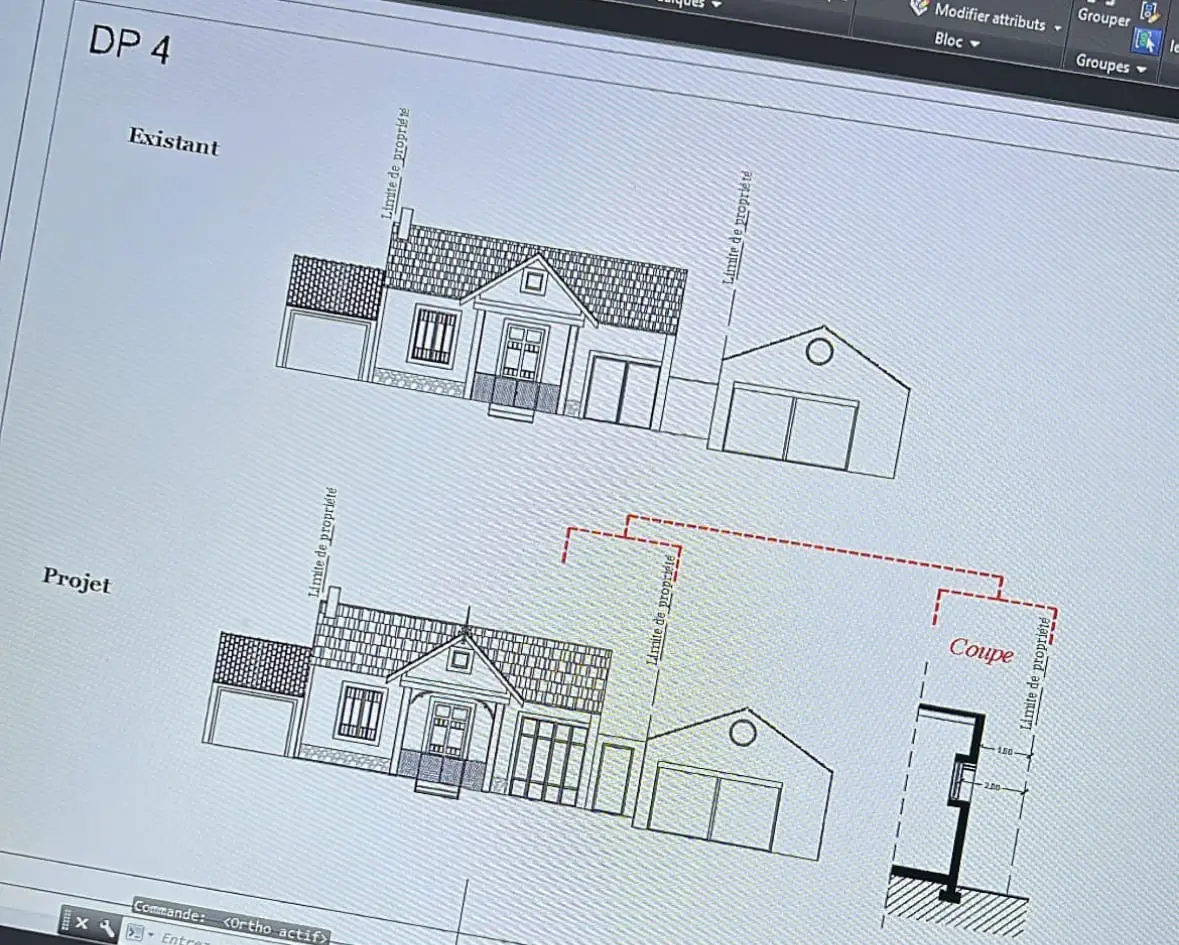 Plans d’architecture 2D